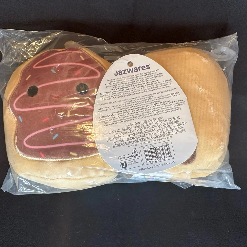 Squishmallows Deja The Donut Dog Toys